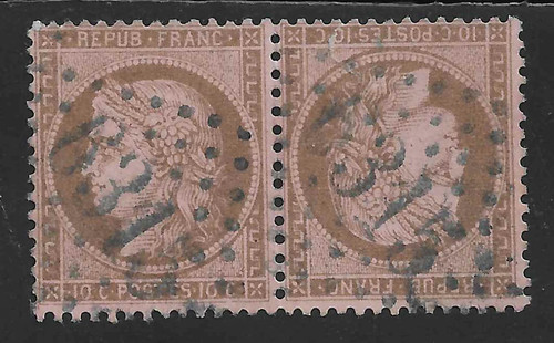 58c cérès 10 c brun - -,