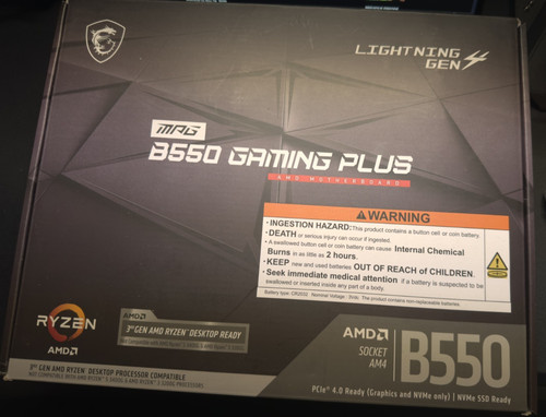 Msi b550 gaming plus - msi, carte