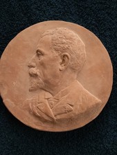 GROSSE PLAQUE TERRE CUITE BAS