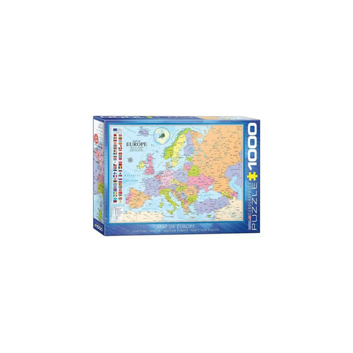 Puzzle eurographics carte - puzzle,