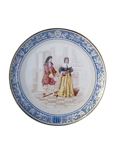 Très rare assiette parlante - trÈs,