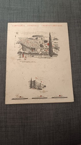 Menu paquebot ville oran - menu,