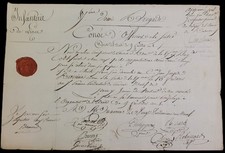 Document revolutionaire auxonne (cote d'or )