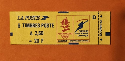 Carnet timbres albertville - de,