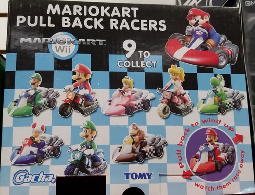 Tomy gatcha mario kart - tomy,