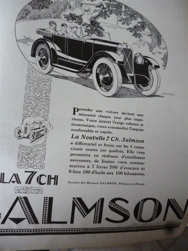 Salmson voiture par - salmson, kow