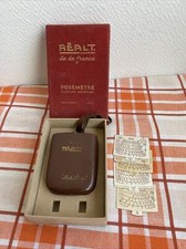 Ancien posemètre à lecture instantanée realt île de France boîte étui France 