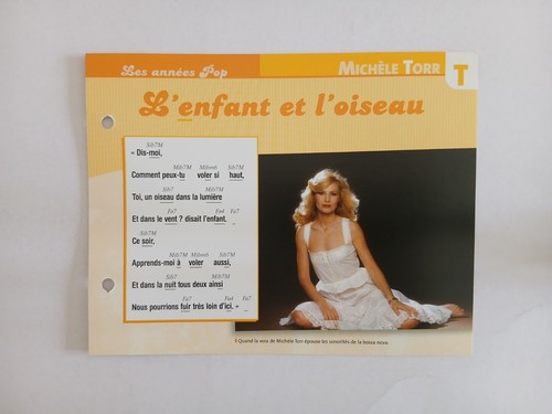 Carte fiche michele torr - carte,
