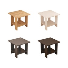 Table de chevet à 2 niveaux