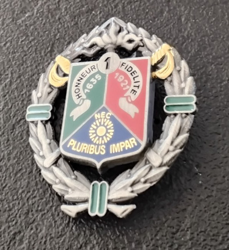 Insigne militaire 1er - insigne,
