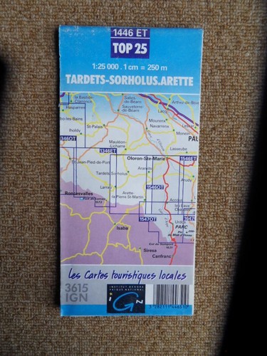 527 carte ign top n - carte, n°1446