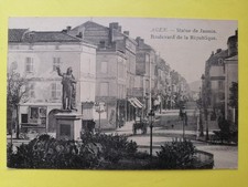 cpa 47 - AGEN STATUE de JASMIN