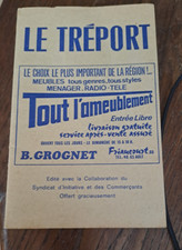 ANCIENNE CARTE    DE LA VILLE   LE TREPORT SEINE MARITIME   76