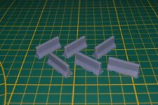 Set résine Barrières Pare-rue (X6)-Type Béton-1/43