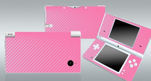 Pink carbon fiber vinyl decal - pink,