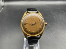 montre vintage homme DIFOR Antichoc Pl or