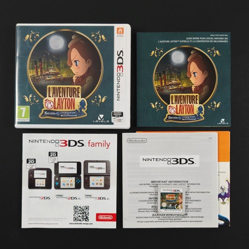 Aventure layton 3ds jeu - 3ds, /