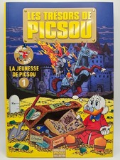 BD Les Trésors de Picsou N°1 La jeunesse de Picsou complet stickers poster TTBE