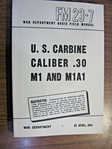 Fm23 carbine caliber - carbine,
