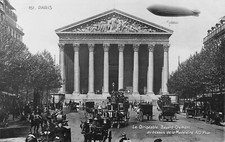 CPA 75 PARIS LE DIRIGEABLE