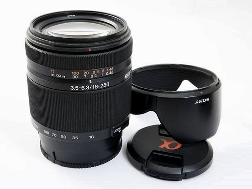Objectif zoom standard sony - objectif,