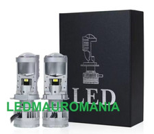 Set LED H4 150W 12V 6000K Canbus 15000 Lm Lenticulaire Projecteurs Lens