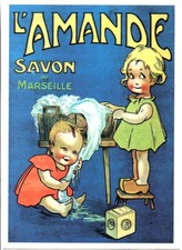 CARTE POSTALE SAVON AMANDE DE MARSEILLE - CARTEXPO n° 717