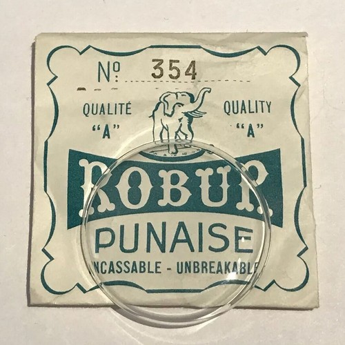 Neuf verre punaise plexi de - 1,