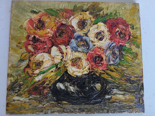 Tableau ancien non - tableau, signÉ