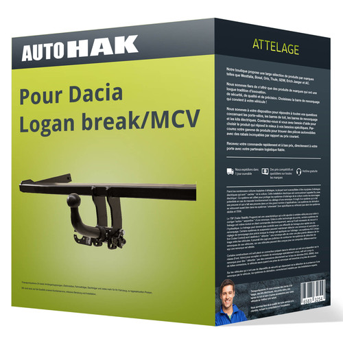 Attelage pour dacia - pour,