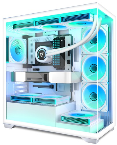 Boîtier atx ventilateurs - pc,