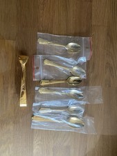 Lot De Couverts En Plaque Or