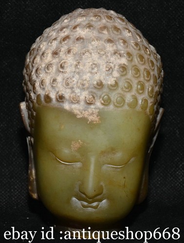 Statue tête de jade - tête,