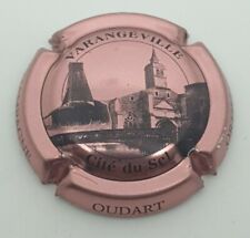 Capsule de champagne Oudart Cité du sel rosé. TK