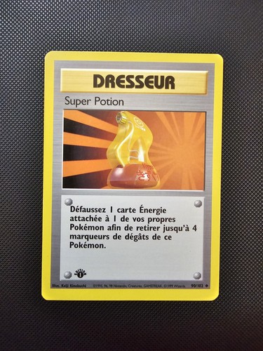 Carte pokemon super potion - carte,