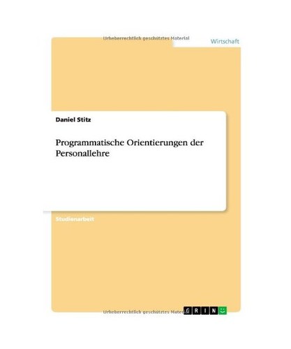 Programmatische orientierungen - programmatische,