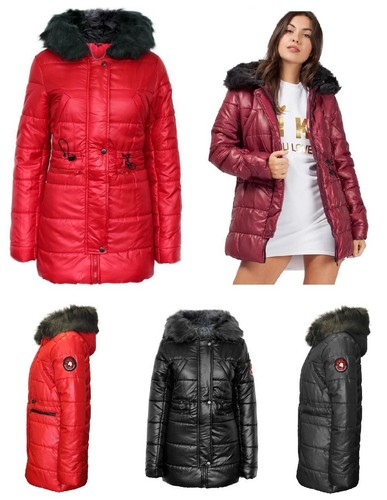 Femmes long matelassé fausse - femmes,