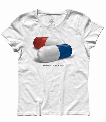 Shirt femme matrix pilule - femme,