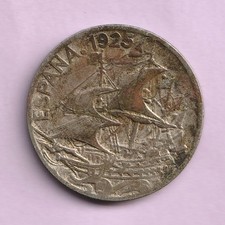 Bateau, GALION, 25 Centimos