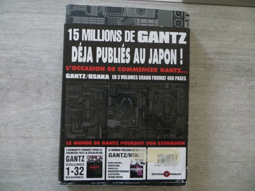 Manga grand format - gantz, tome