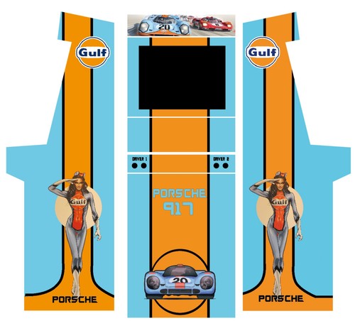 Stickers borne arcade - stickers,