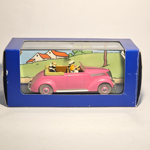 Voiture miniature tintin - miniature,