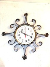 Montre Murale En Fer Forgé