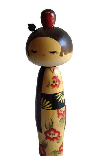Poupée kokeshi fabriquée - poupée,