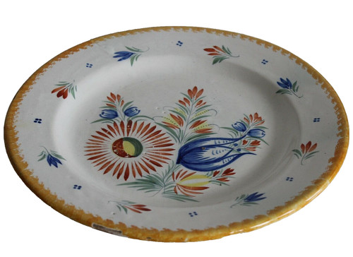 Grand plat rond - plat, henriot