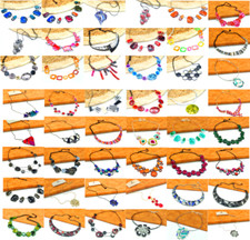 Lot 100 Colliers Email Marque IKITA - Lot revendeur - Bijoux Fantaisie