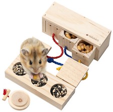 2x Distributeur de Friandises pour Hamster - Jouet pour Lapin Nain Accessoires