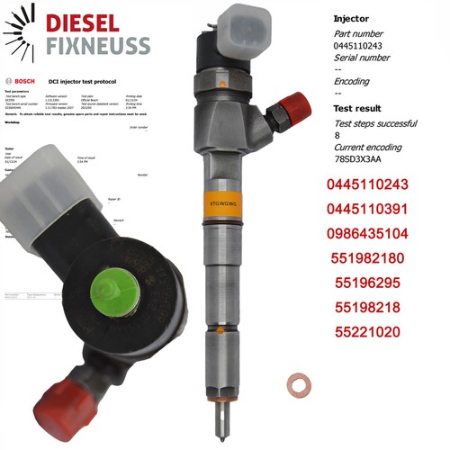 Injecteur bosch 0445110243 - injecteur,