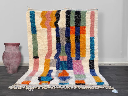 Tapis laine design berbère - tapis,