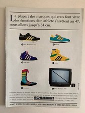 PUBLICITE 1993 - SCHNEIDER ARTRON BLACK LINE - ADIDAS - BECKENBAUER